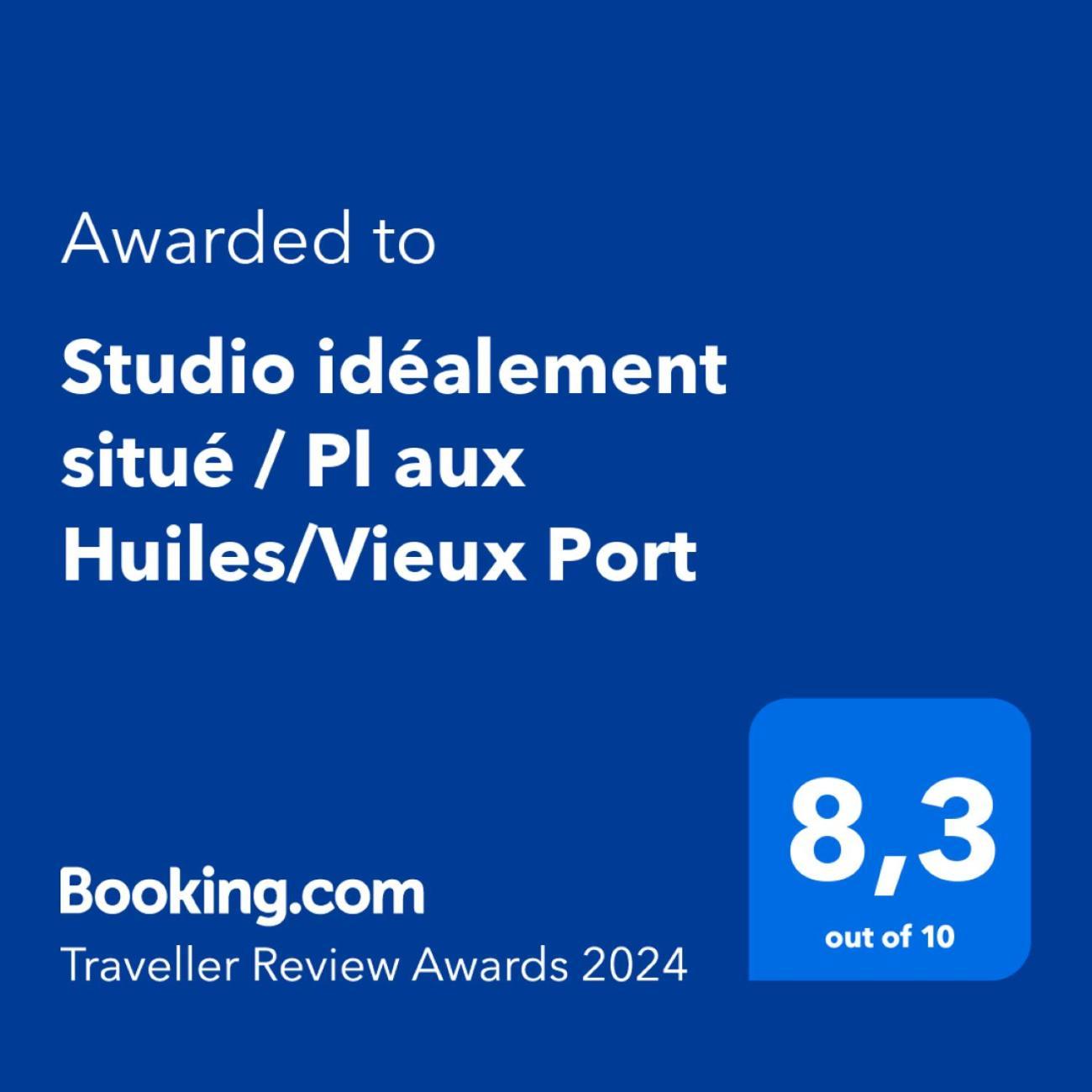 Studio Idéalement Situé / Pl Aux Huiles/vieux Port Appartement